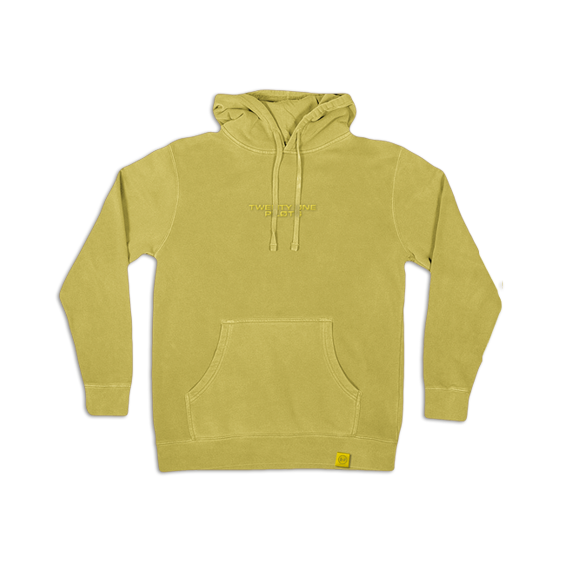 Embroidered Logo Hoodie (yellow) – Twenty One Pilots