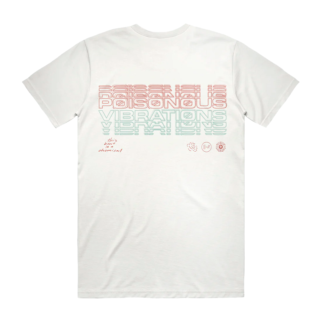 POISONOUS VIBES HOLLOW T-SHIRT (WHITE)