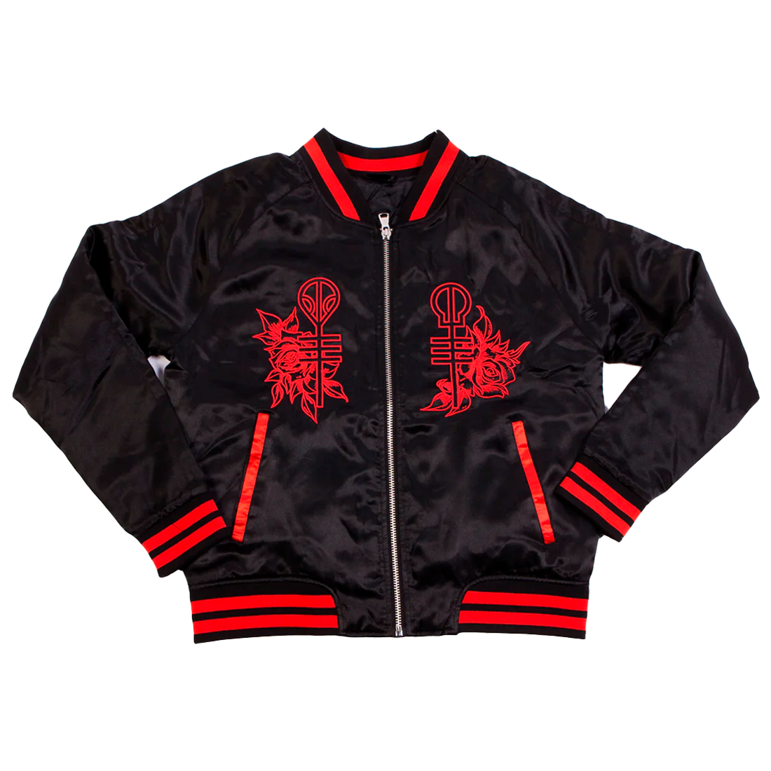 ROSES SOUVENIR JACKET (UNISEX) – Twenty One Pilots ROSES SOUVENIR JACKET (UNISEX) – Twenty One Pilots