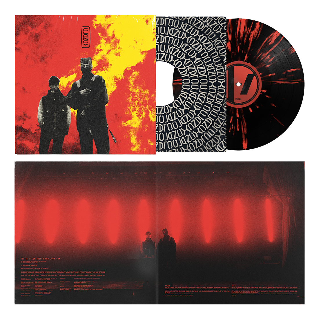 Twenty One Pilots - Clancy (Clear W/ Opaque Red Splatter Colored Vinyl,  Indie Exclusive) : r/VinylReleases