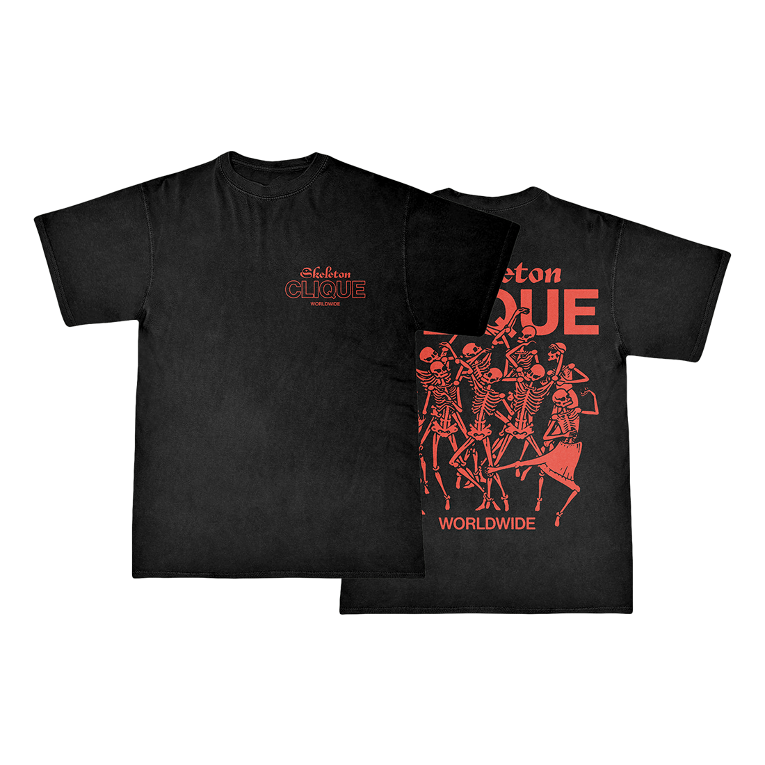 Skeleton Clique Dance T-Shirt