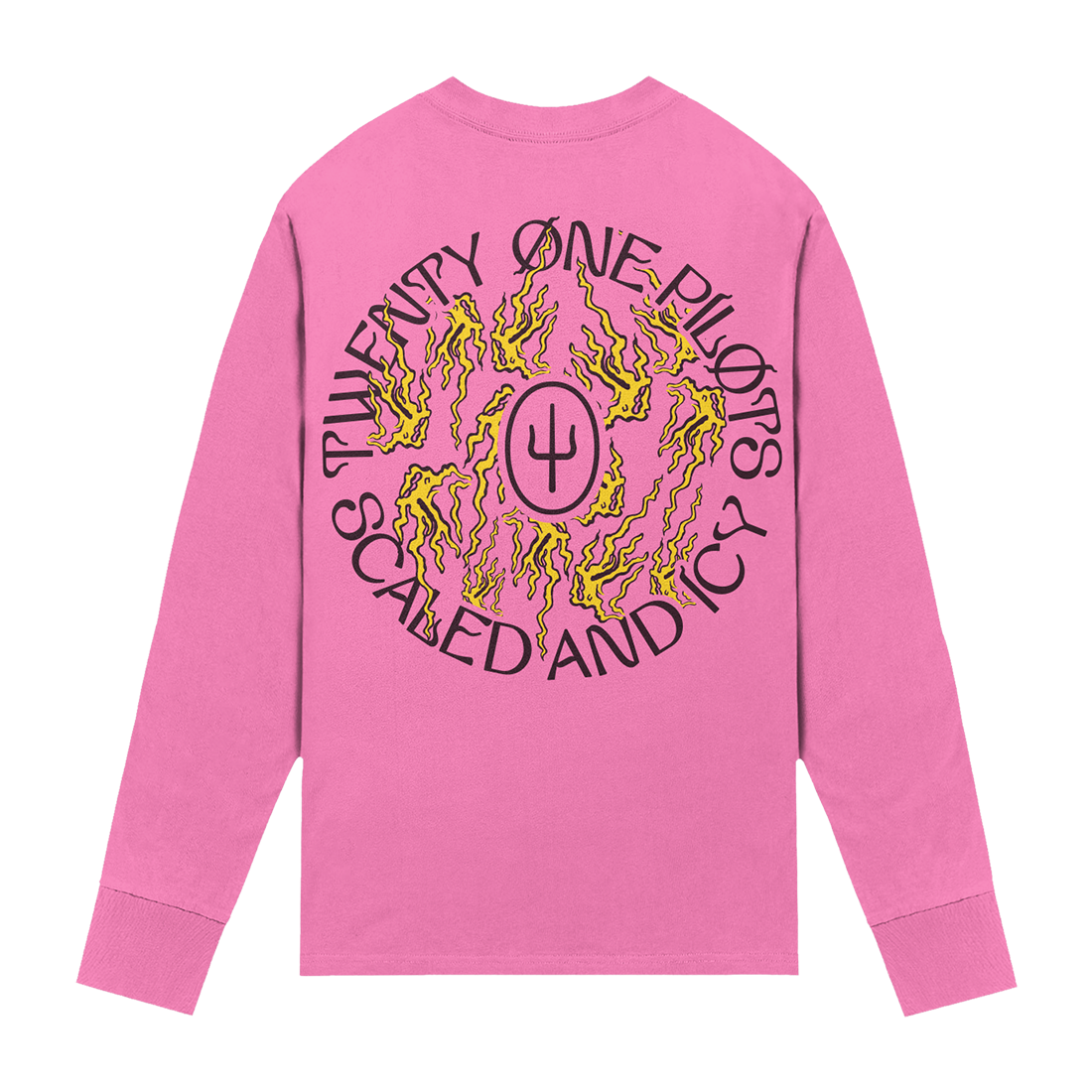 Scaled and Icy Flames Long Sleeve T-Shirt