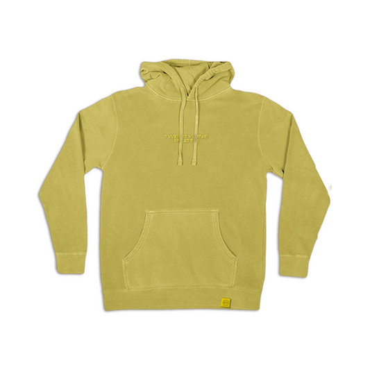 Embroidered Logo Hoodie (yellow)