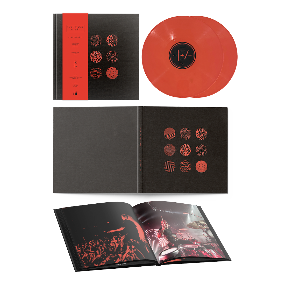 TWENTY ONE PILOTS SIGNED AUTOGRAPH ALBUM VINYL RECORD