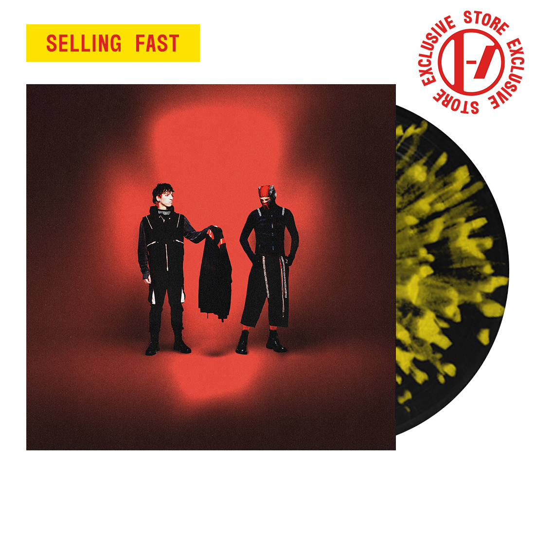 Breach Limited Edition Black and Yellow Combustor Vinyl