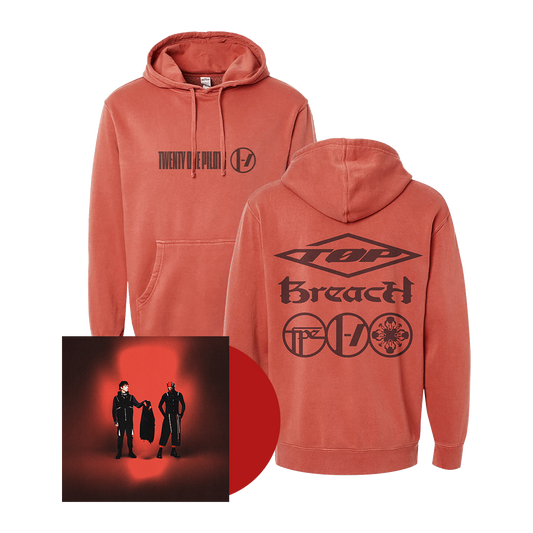 Breach Red Hoodie + Vinyl Fanpack
