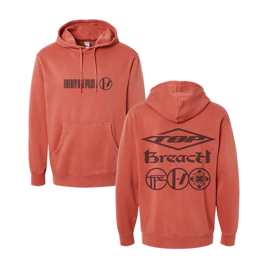 BREACH RED HOODIE