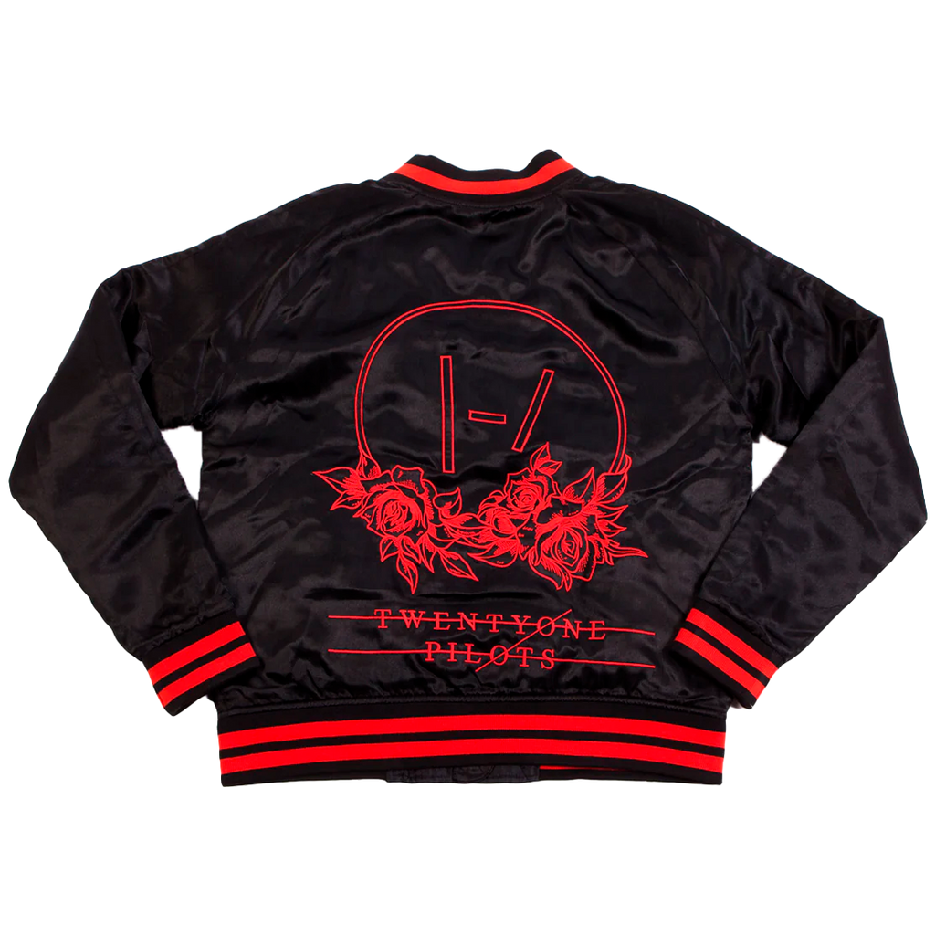 ROSES SOUVENIR JACKET (UNISEX) – Twenty One Pilots ROSES SOUVENIR JACKET (UNISEX) – Twenty One Pilots