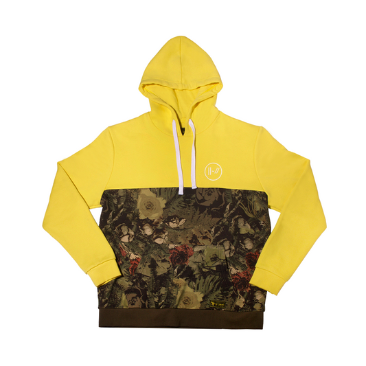 Color Block Hoodie (Yellow)