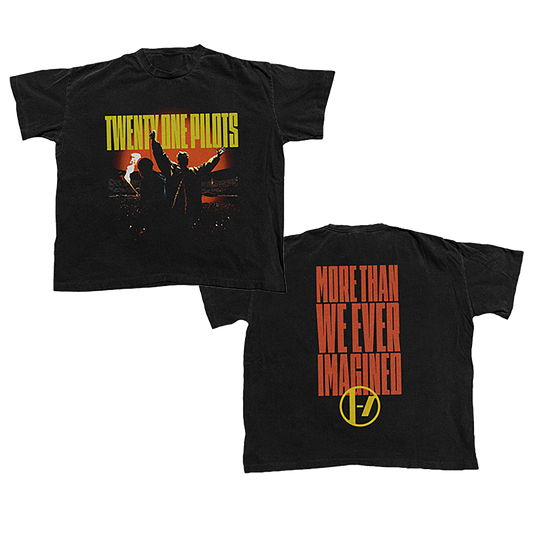 “IMAGINED” BLACK TEE