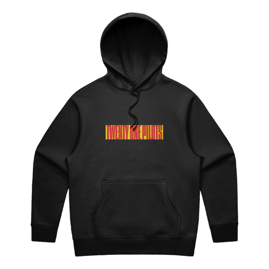 BLOCK WORDMARK BLACK HOODIE