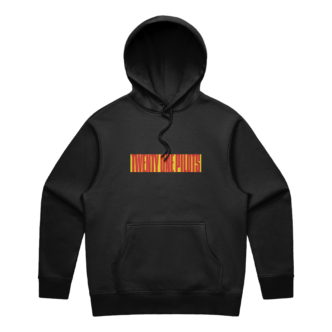 BLOCK WORDMARK BLACK HOODIE