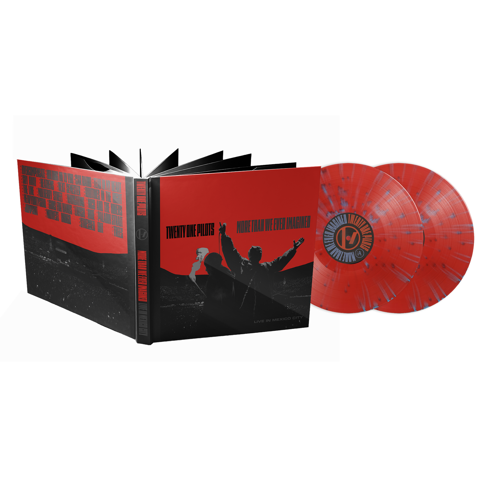 トゥエンティ・ワン・パイロット直筆サイン入り超大型写真…アメリカロックバンド More Than We Ever Imagined (Live in Mexico City) Deluxe Vinyl