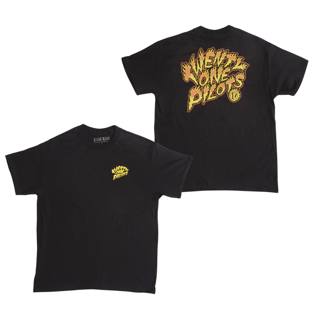 Sweat à Capuche Twenty One Pilots - Unisexe, Motif Back To Back, Noir, Taille S