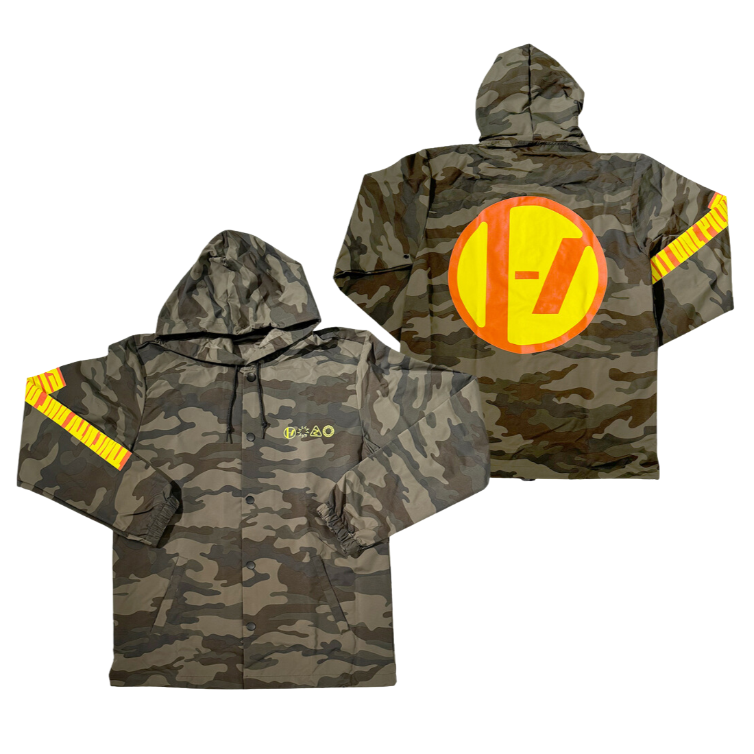 Clancy Camo Windbreaker