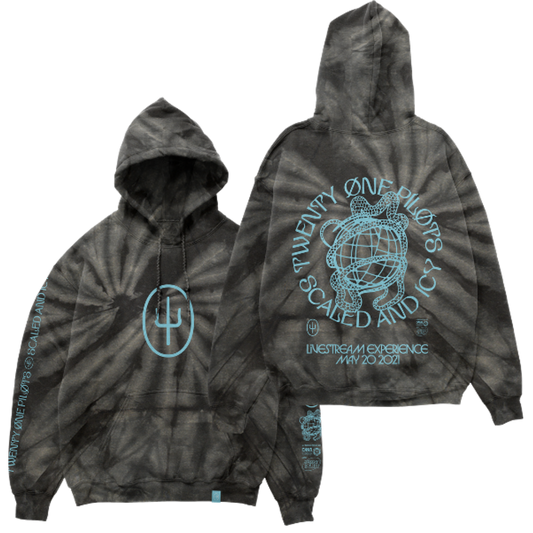 Twenty one pilots 2025 embroidered logo hoodie