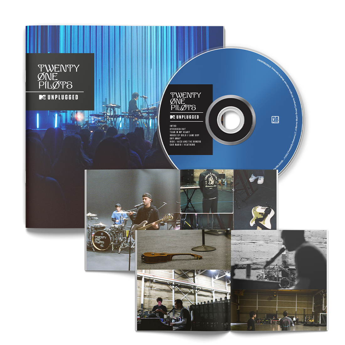 MTV Unplugged Deluxe CD Booklet Twenty One Pilots