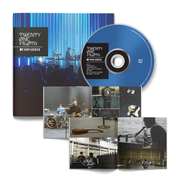 MTV Unplugged Deluxe CD Booklet Twenty One Pilots
