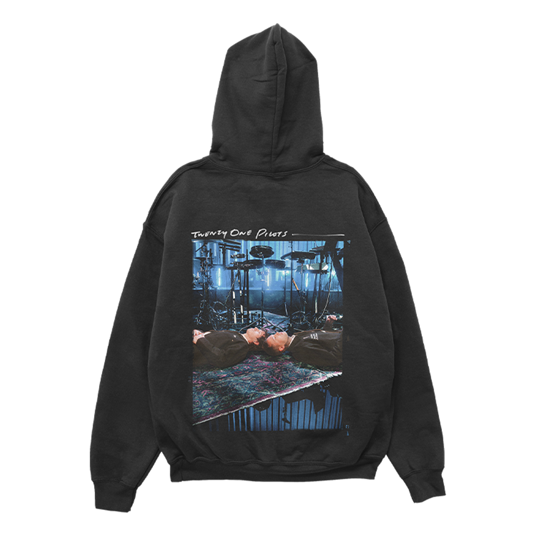 Twenty one 2025 pilots cropped hoodie