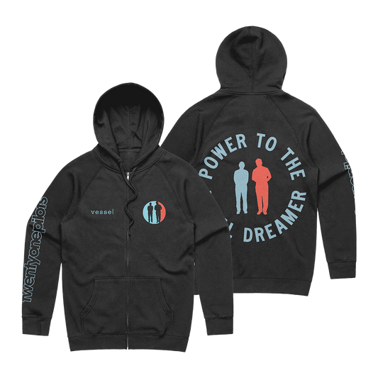 VESSEL POWER TO THE LOCAL DREAMER ZIP UP