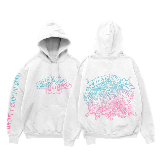 Twenty one pilots deals embroidered logo hoodie